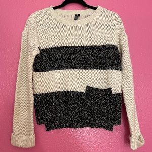 Black and White Sweater